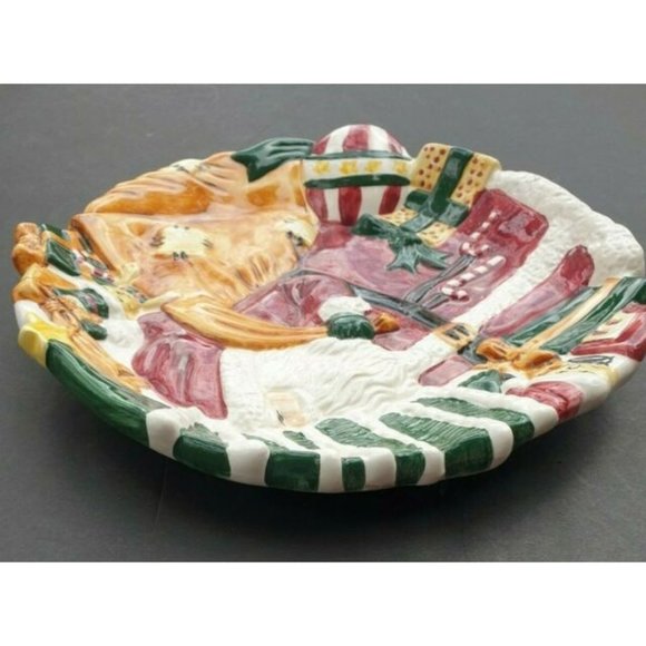 Santa Platter Rosegarden Tray - Picture 10 of 10